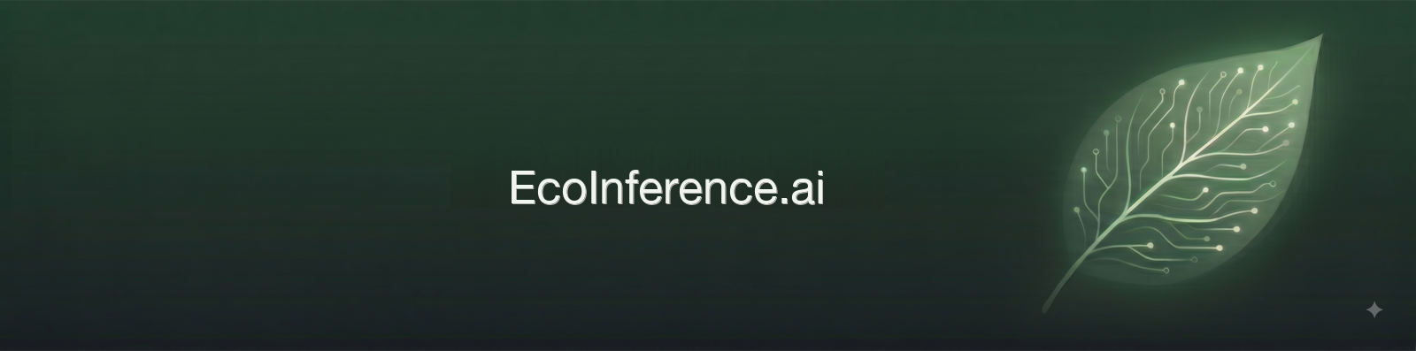 EcoInference.ai — edge AI research